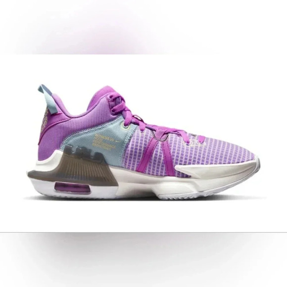 Nike LeBron Witness 7 'Fuchsia Dream' DM1123-500 - Picture 5 of 6